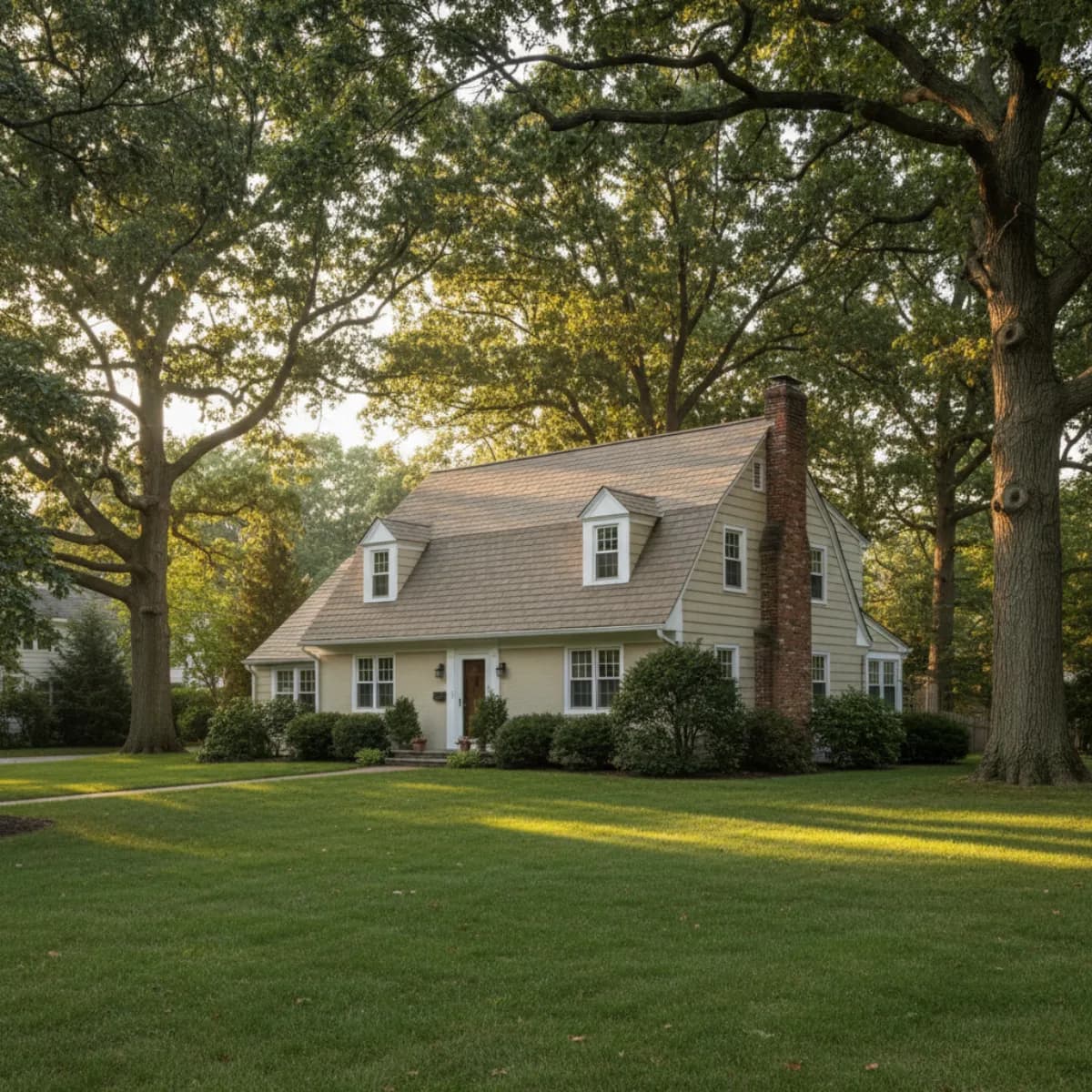 Fair Lawn NJ Radburn historic district homes with new architectural shingle roofs