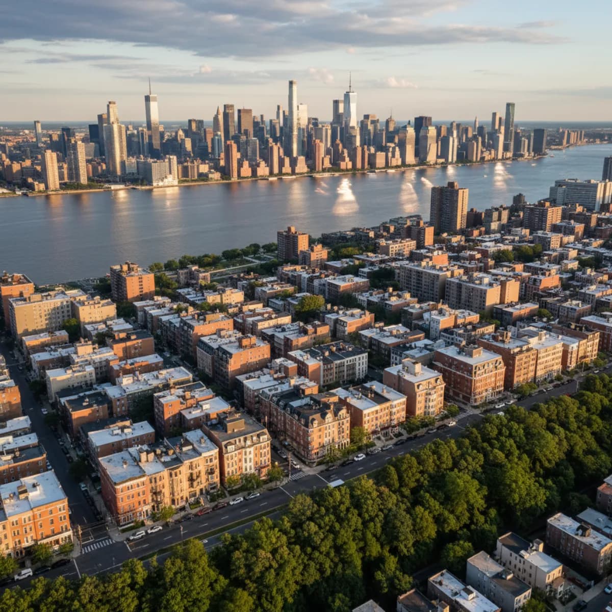 West New York NJ residential roofing along the Palisades