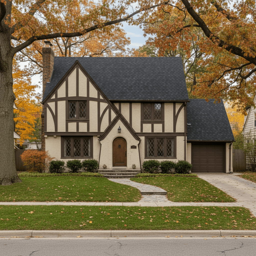 After - Tudor Home — Architectural Shingle Upgrade