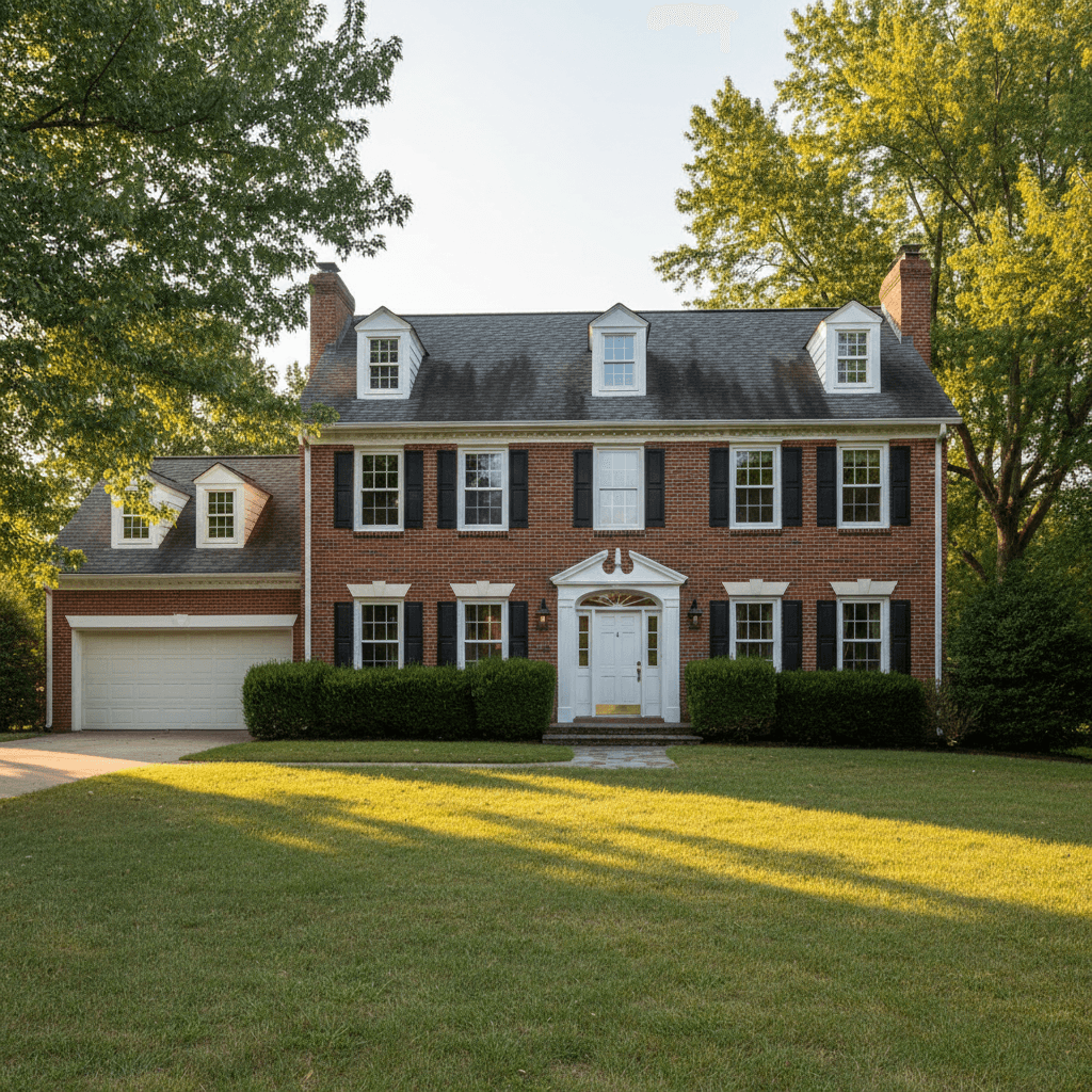 Before - Colonial — Premium Shingle Replacement