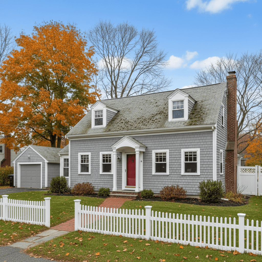Before - Cape Cod — Architectural Shingle Replacement